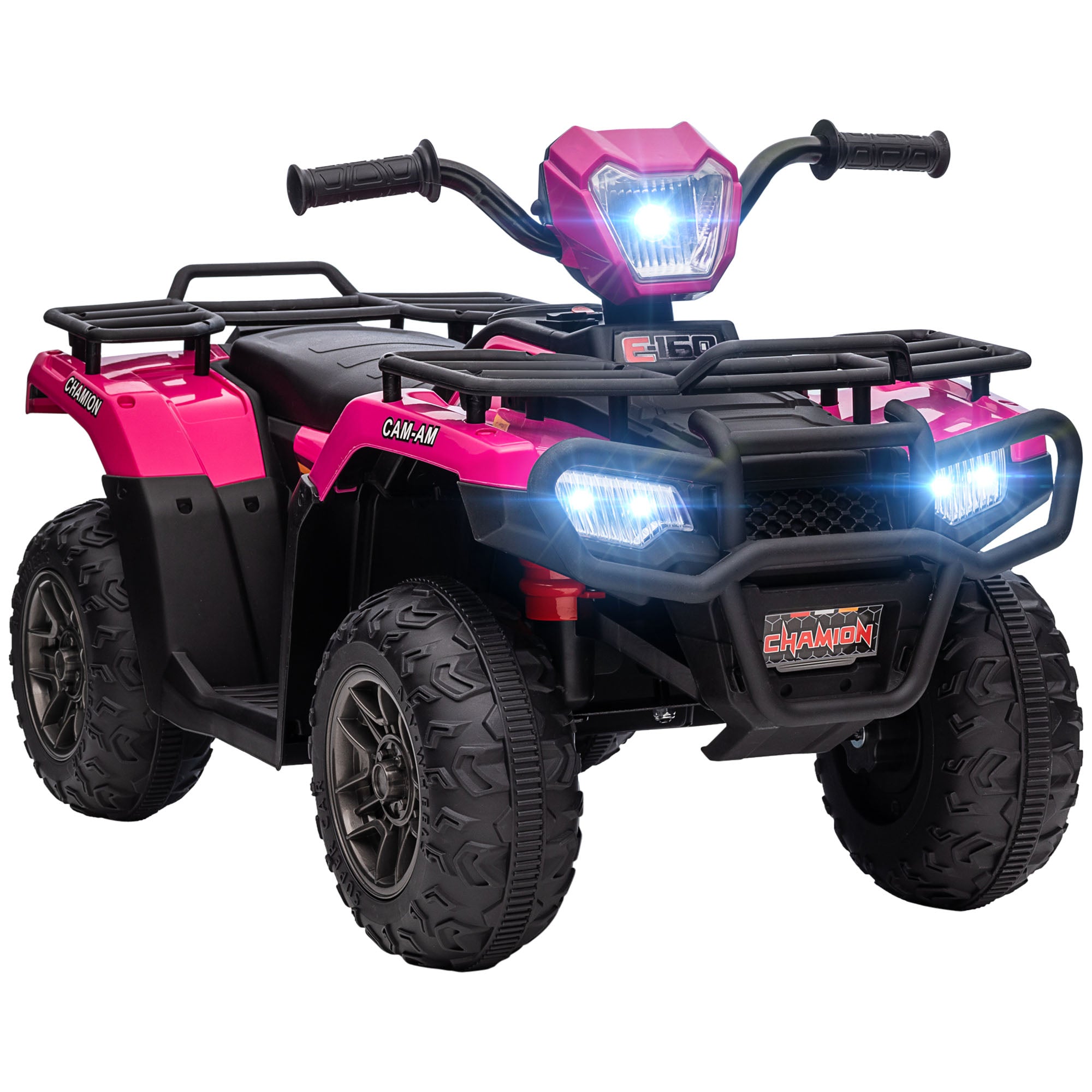 HOMCOM 12V Kids Electric Quad Bike - Green