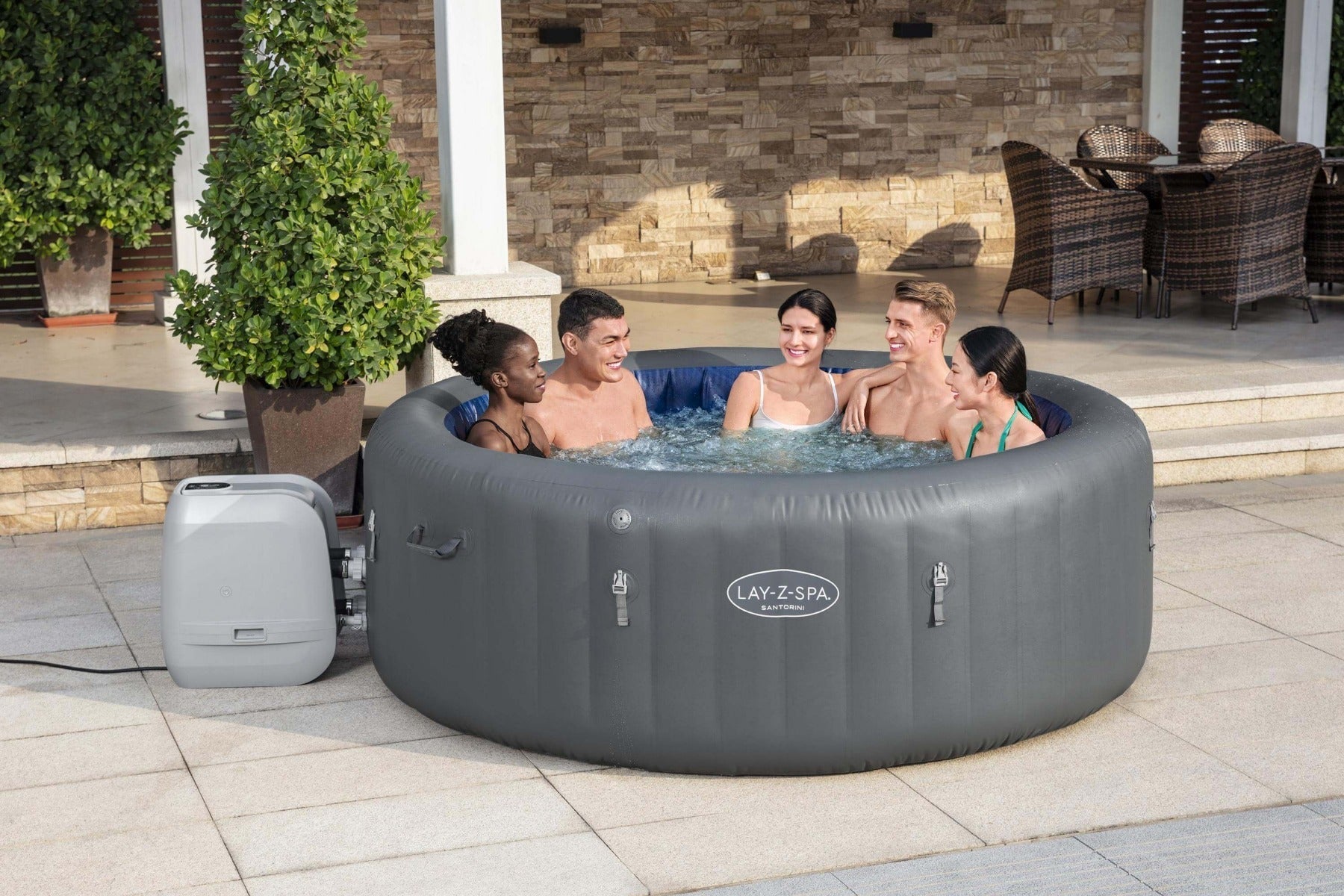 Lay-Z-Spa Santorini HydroJet Pro - official product image 22