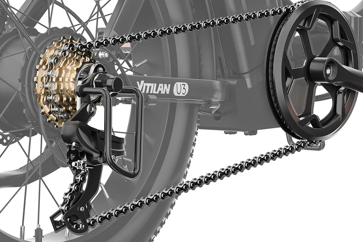Vitilan U3 Foldable Electric Bike 48V 13AH 9