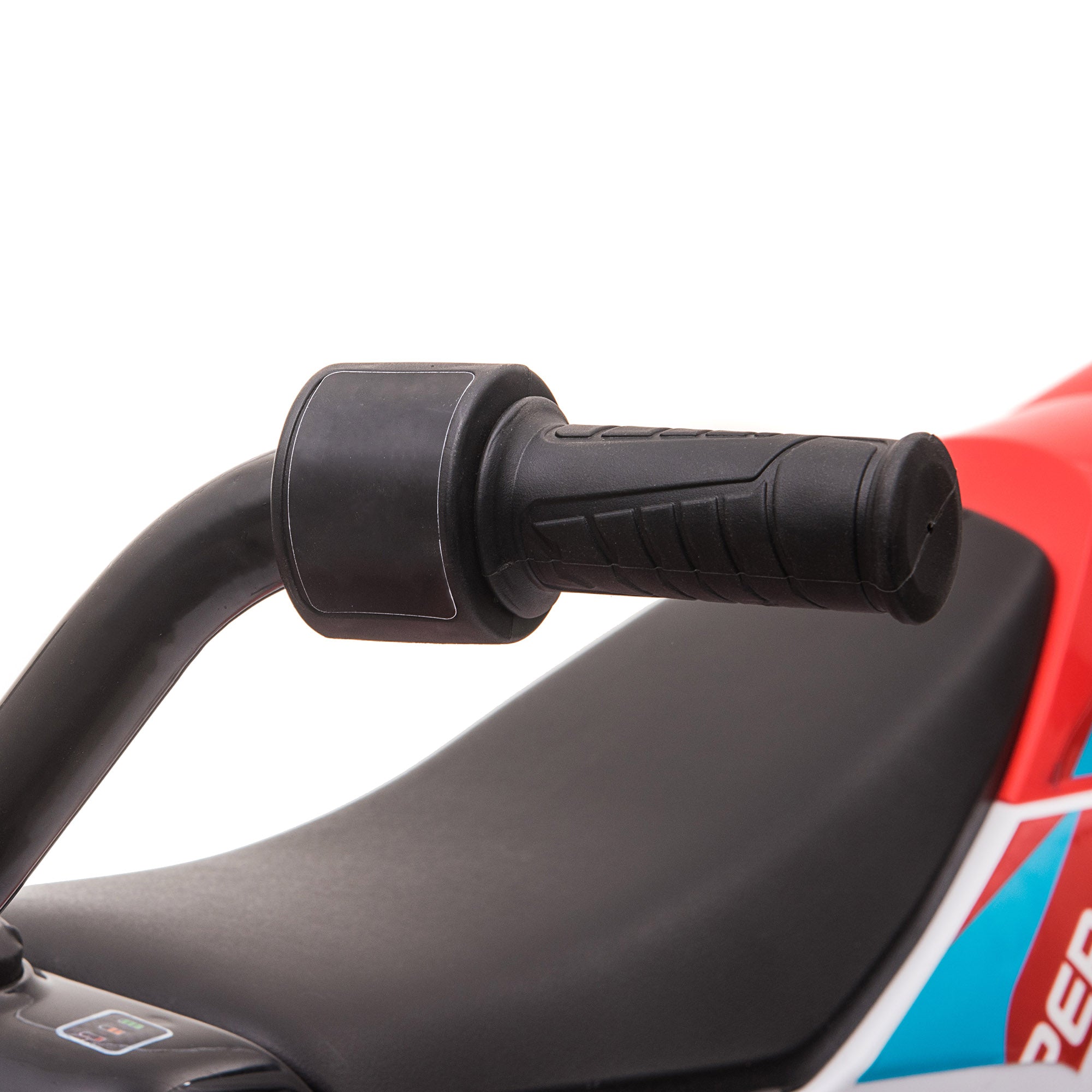 HOMCOM 12V Kids Electric Motorbike with Training Wheels