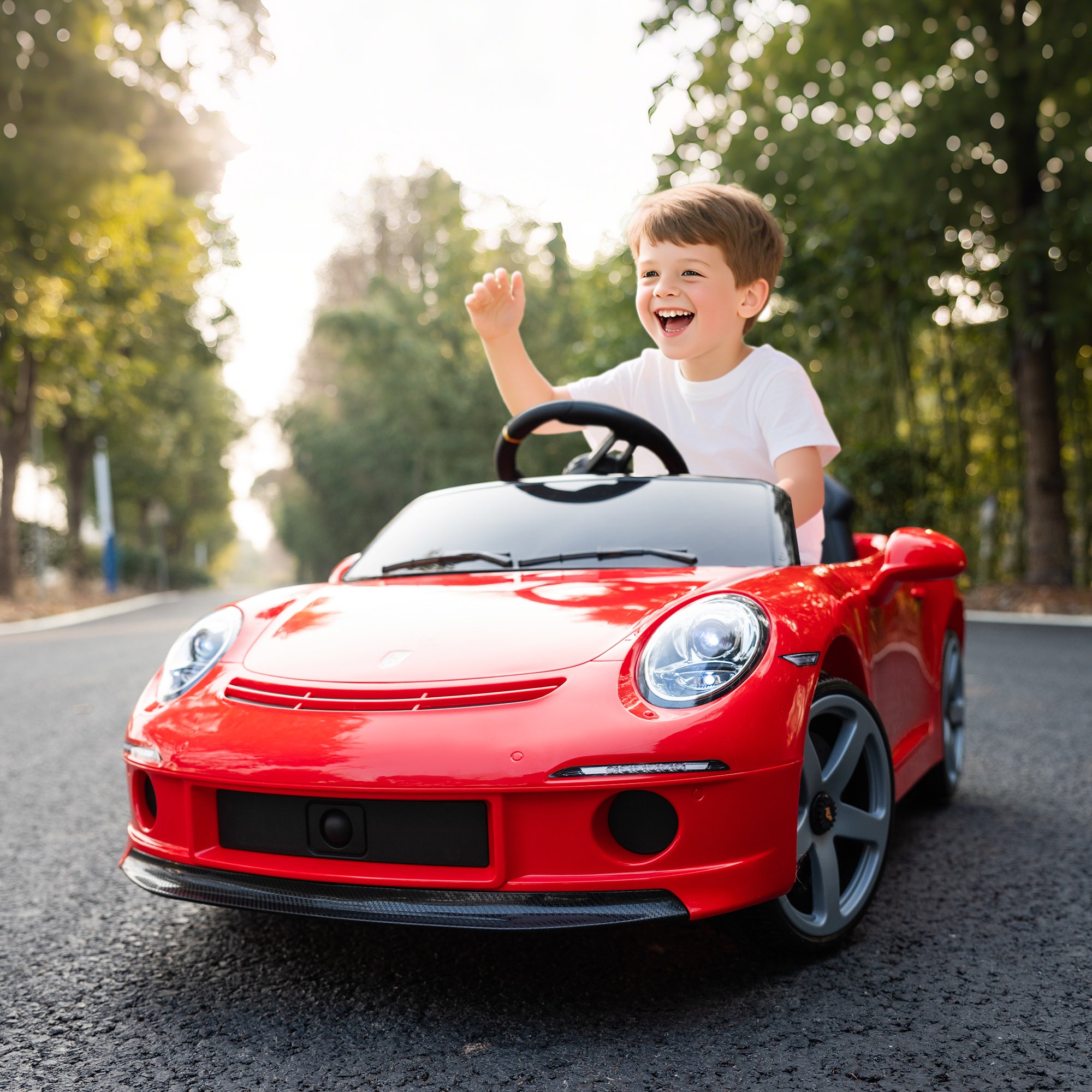 AIYAPLAY RUF GT 12V Kids Electric Ride-On Car