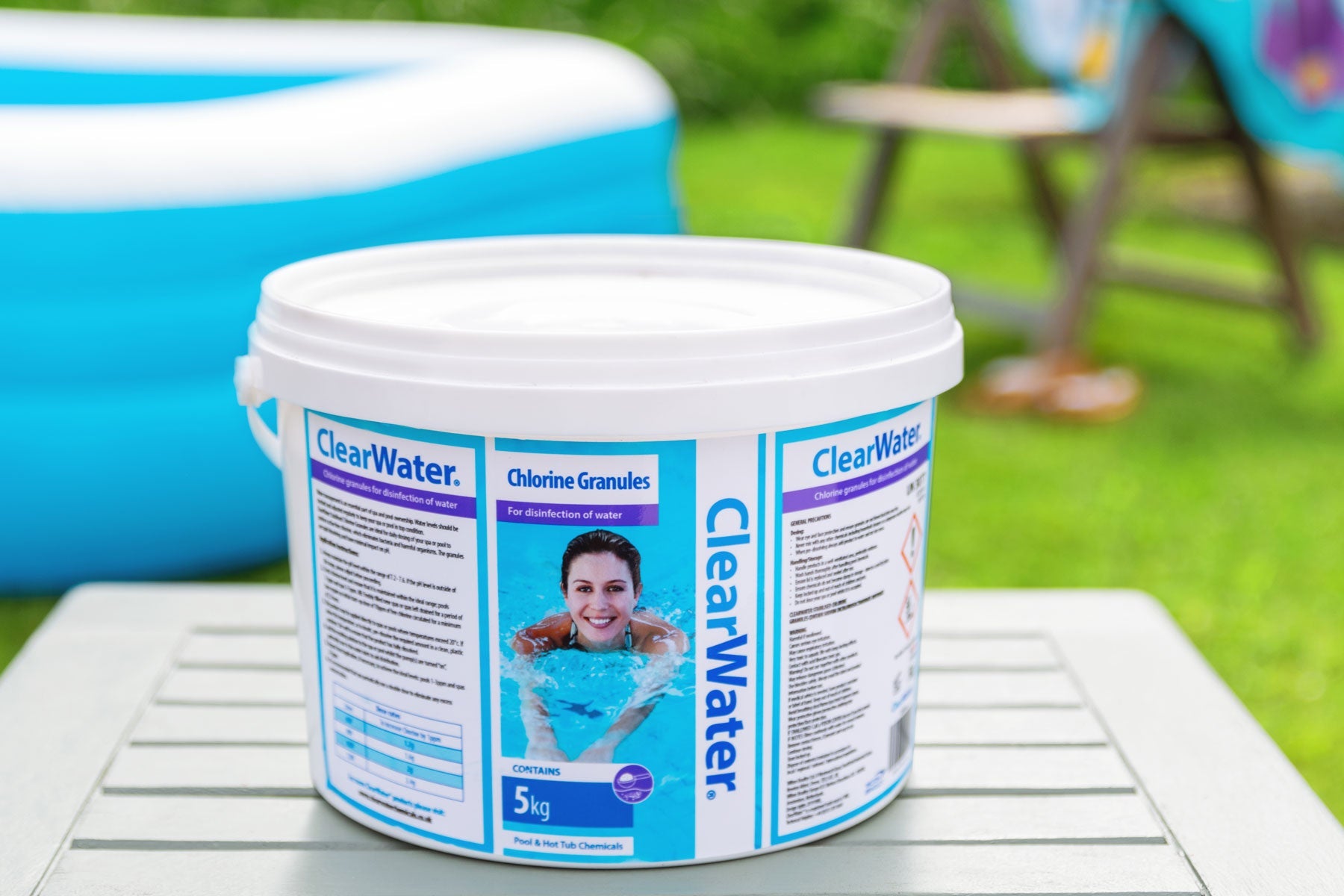 Clearwater 5kg Chlorine Gran - Pail