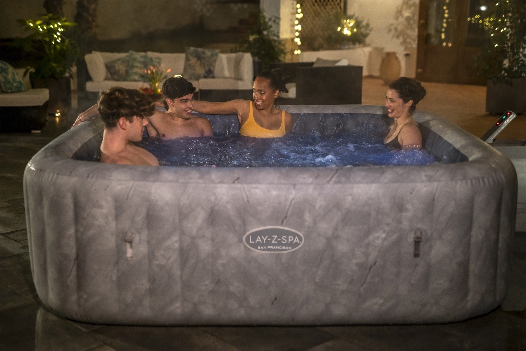 Lay-Z-Spa San Francisco EnergySense® Smart Luxe HydroJet Pro™ - official product image 13