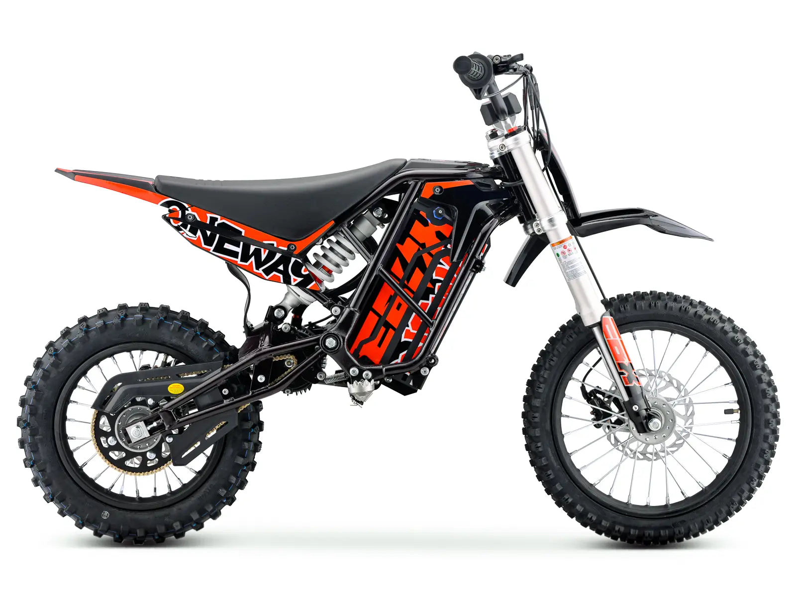 EBOX V3 60R electric dirt bike in Oneway Red