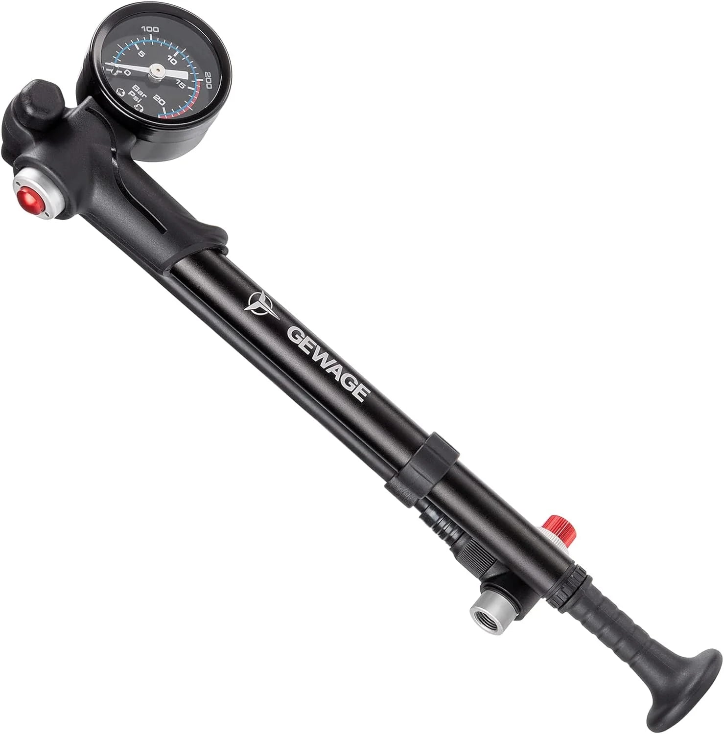 Gewage Bike Shock Pump 300 PSI Max