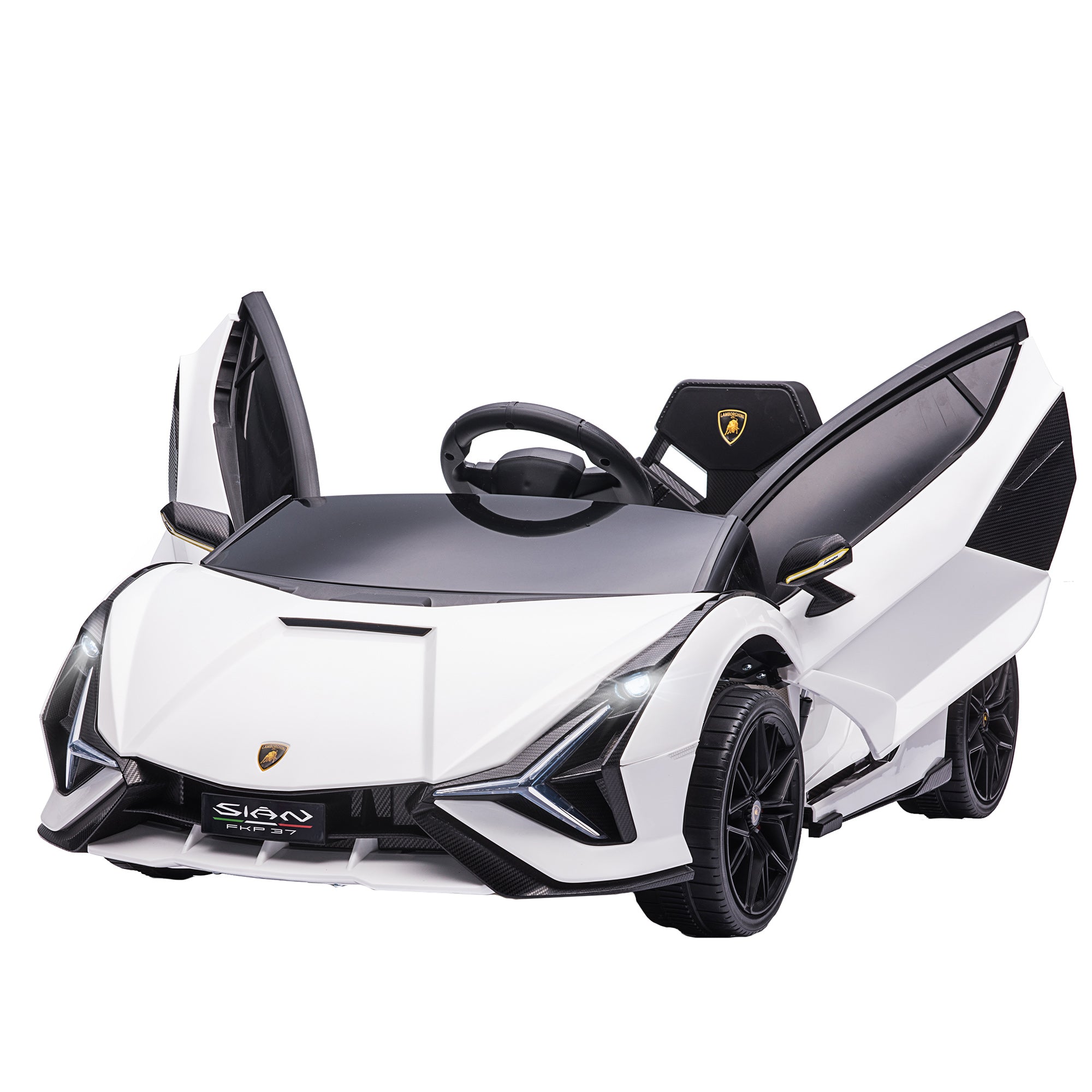 HOMCOM Lamborghini Sian 12V Kids Ride-On Car