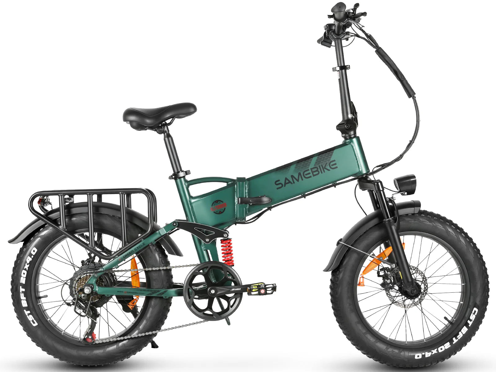 Samebike RS-A02 Fat Tire Electric Bike 250W 48V 15Ah 3