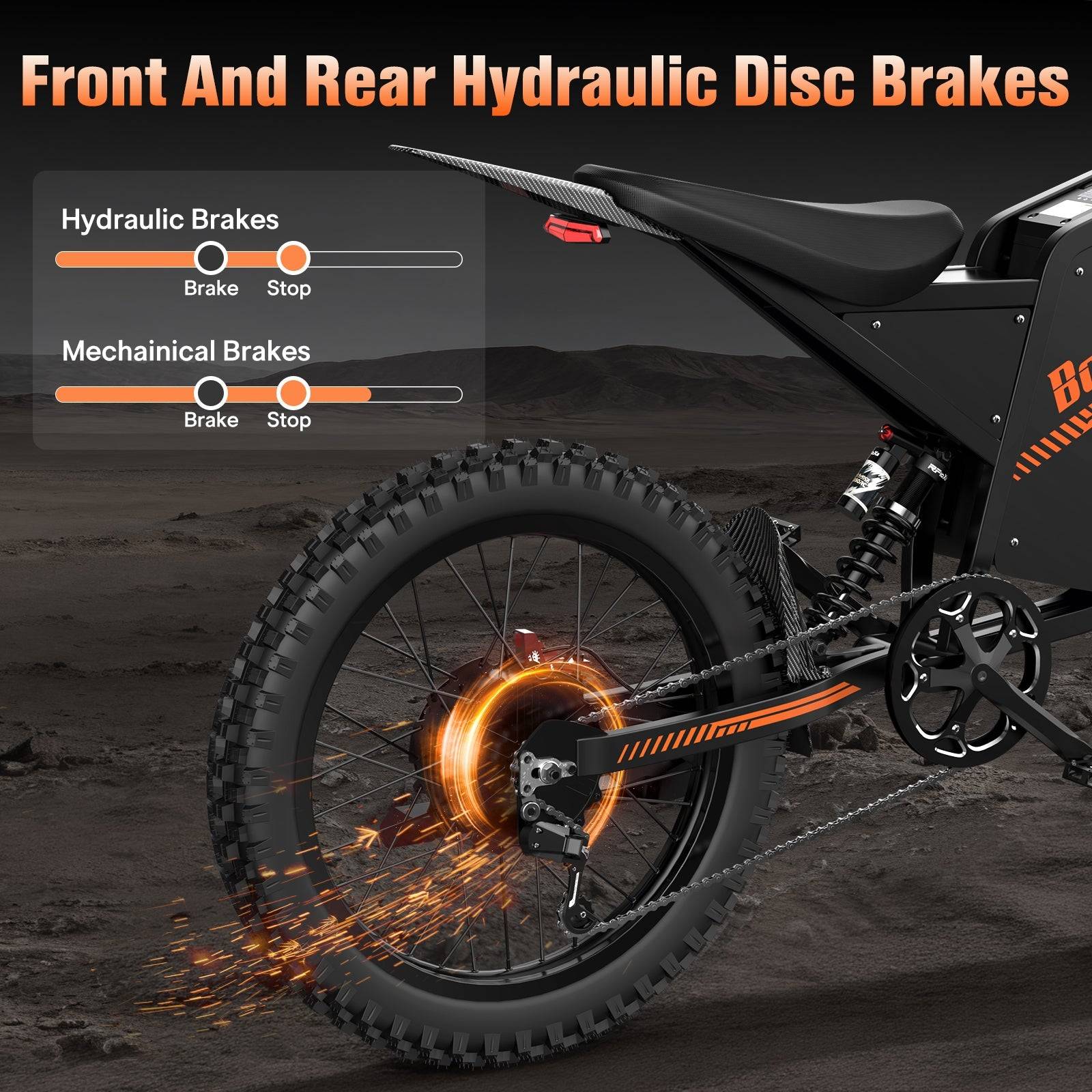 Boozing Q8 Electric Bike Bopzin