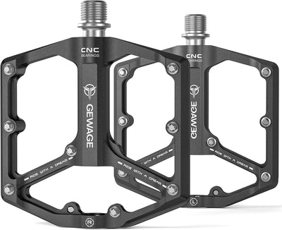 Gewage Bike Pedals Black