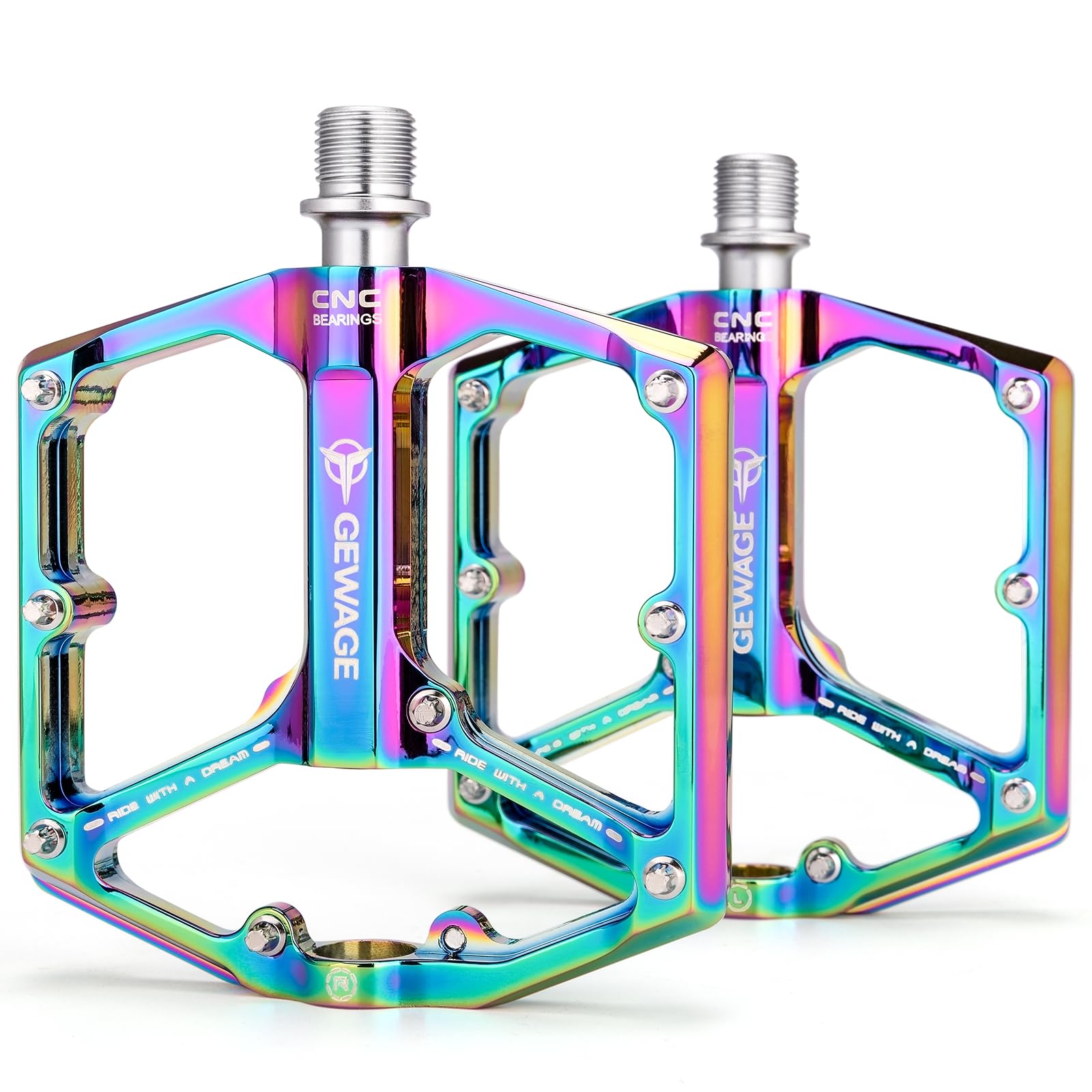 gewage pedal review Gewage Bike Pedals Multicoloured