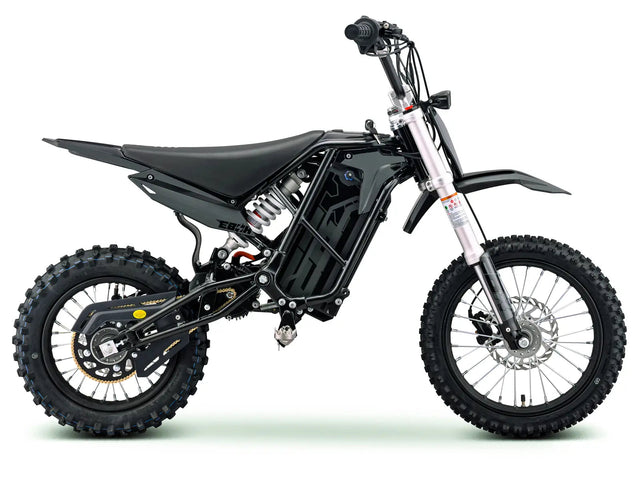 EBOX V3 72 RS electric dirt bike in Black