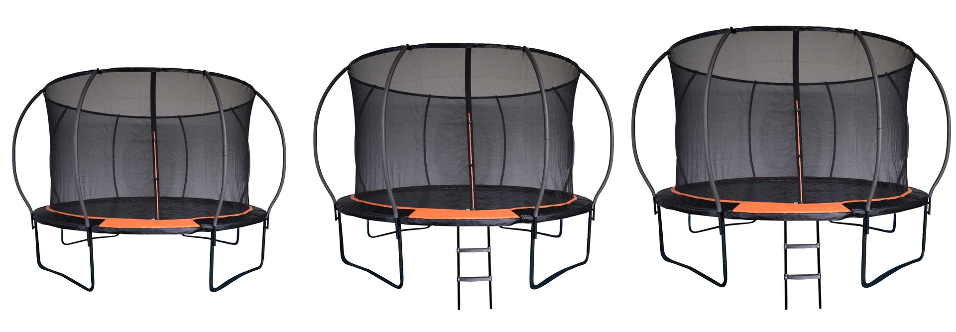 Evo-X 10ft Trampoline with Safety Zip Netted Enclosure 11