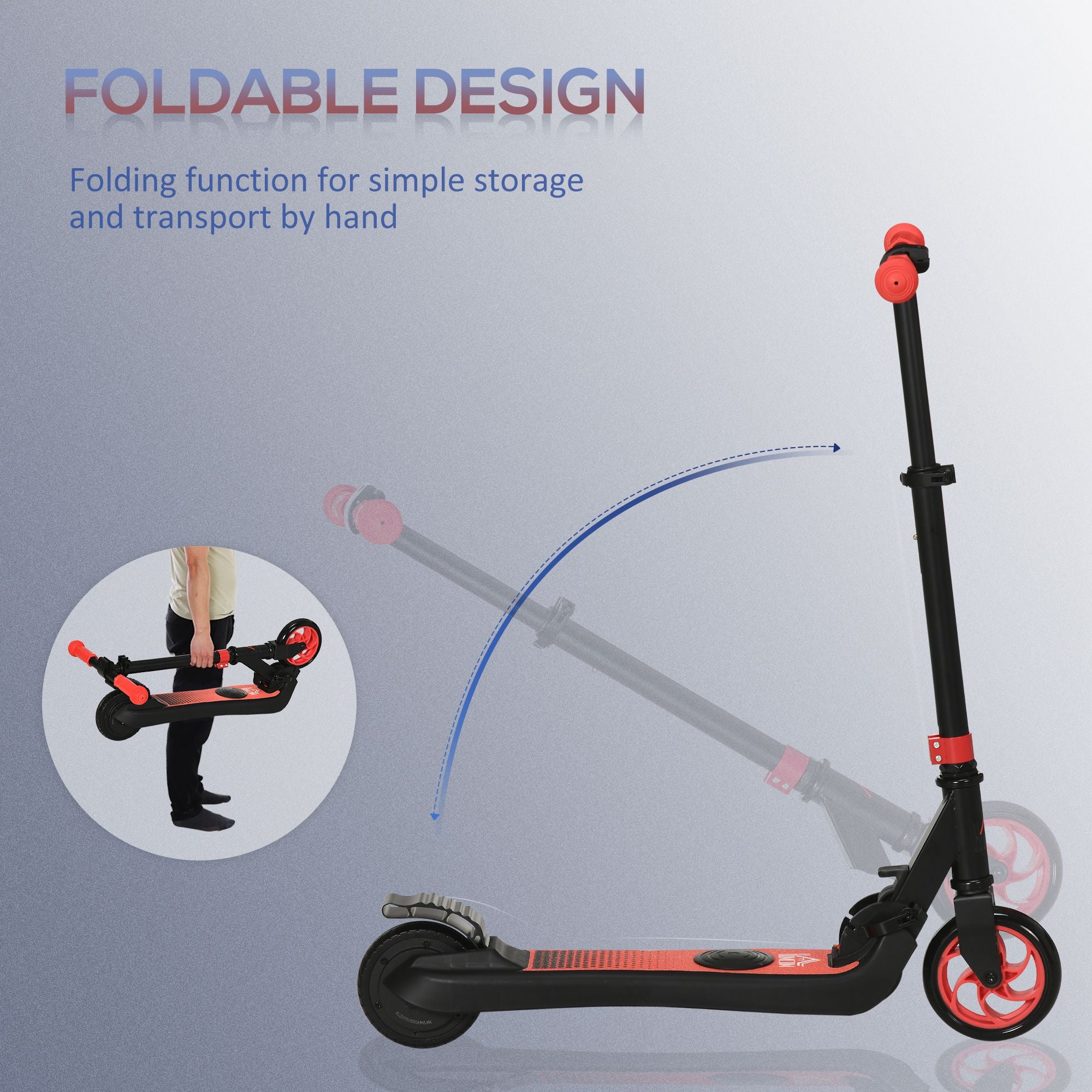 HOMCOM Kids Electric Scooter 8km/h