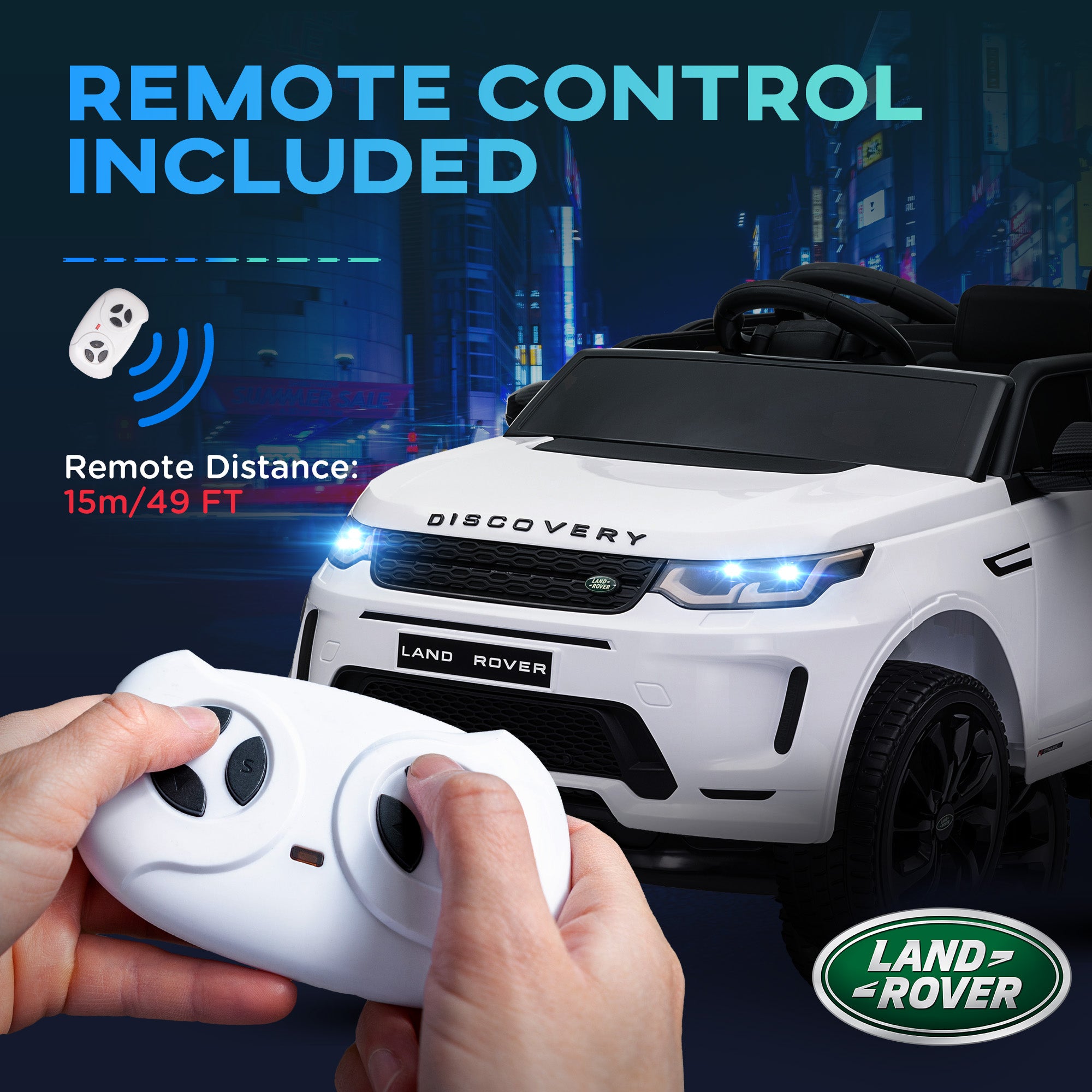 AIYAPLAY Land Rover Discovery Sport 12V Kids Ride-On Car