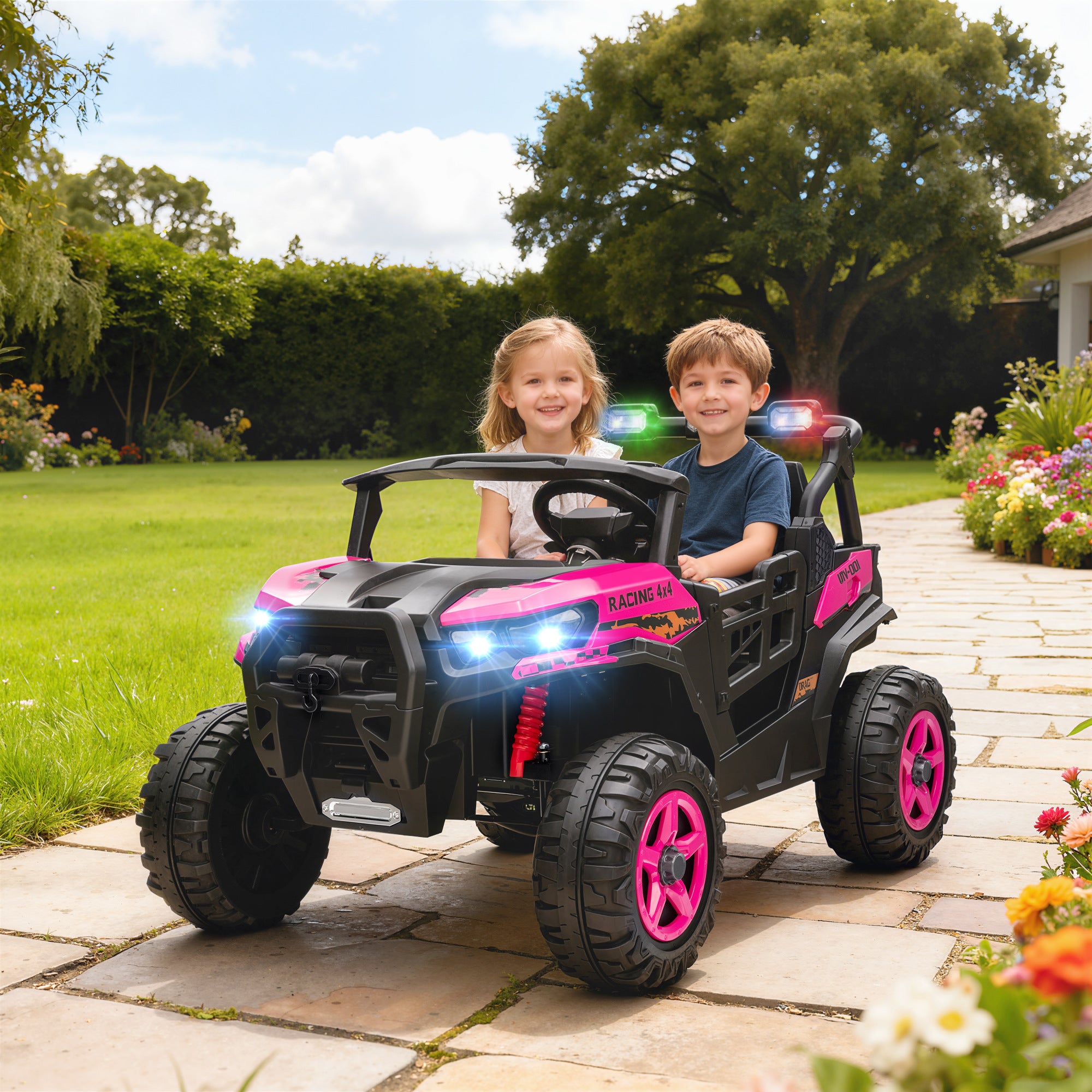 AIYAPLAY 24V Electric Ride on Car 8