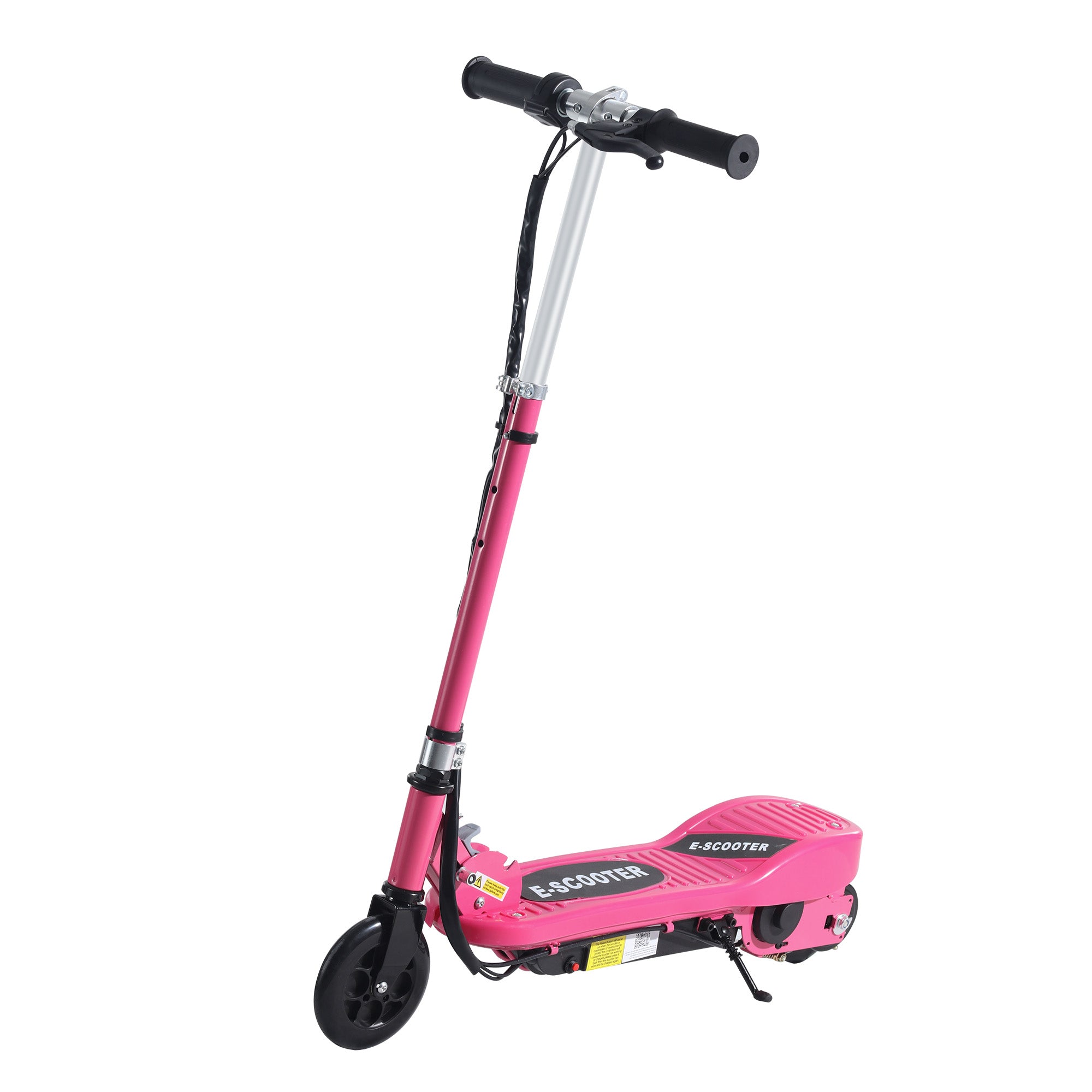 HOMCOM Foldable Kids Electric Scooter - Pink