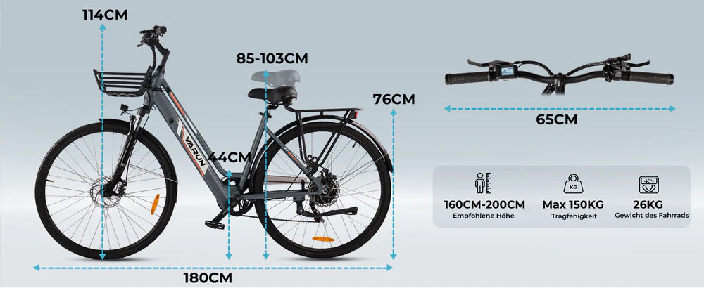 Varun S700-8 Electric Bike - Trail Surge