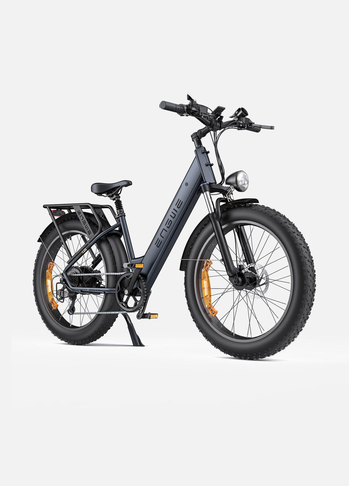 Engwe E26 Step Through Galaxy Grey Electric Bike - Trail Surge