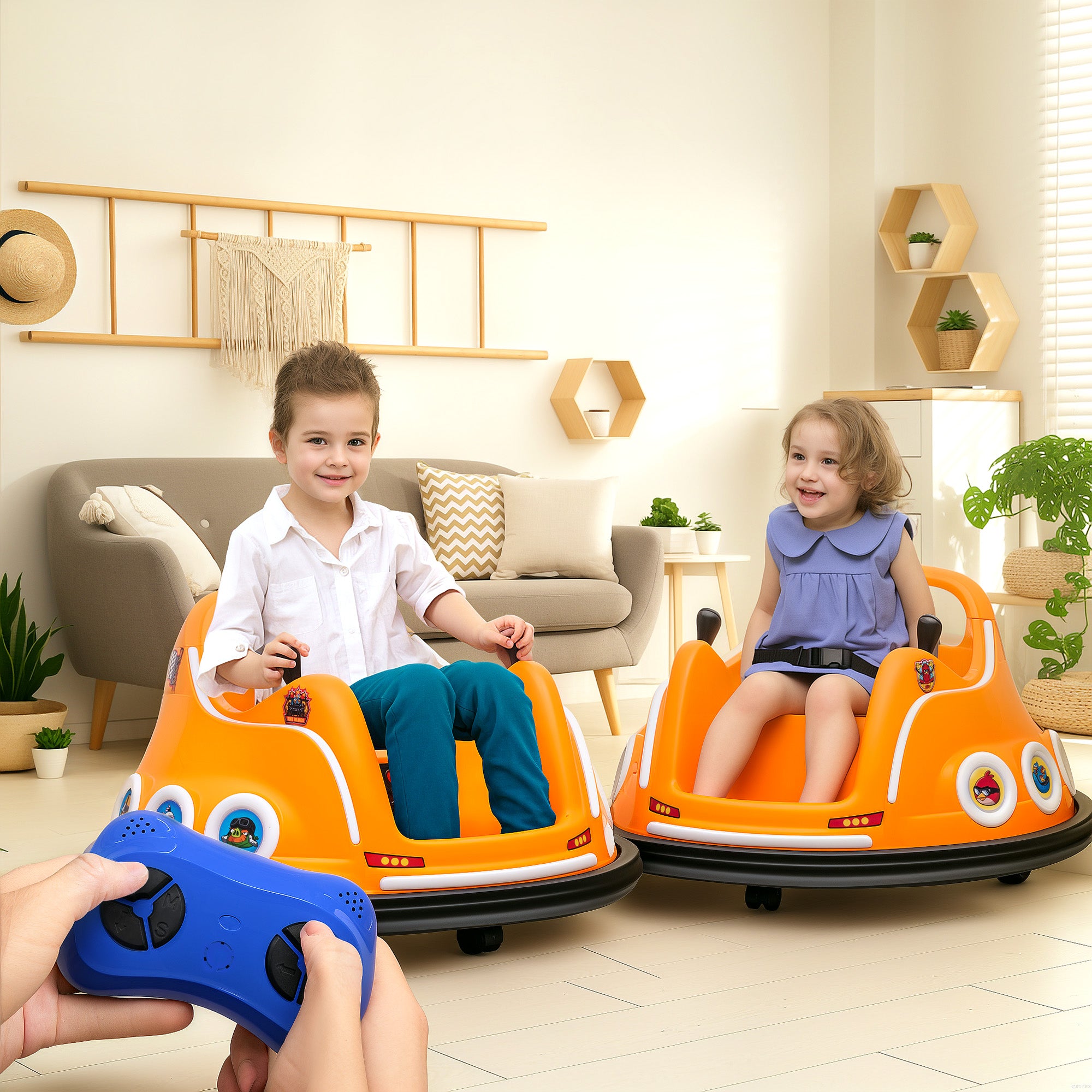 AIYAPLAY Angry Bird 12V Kids Bumper Car