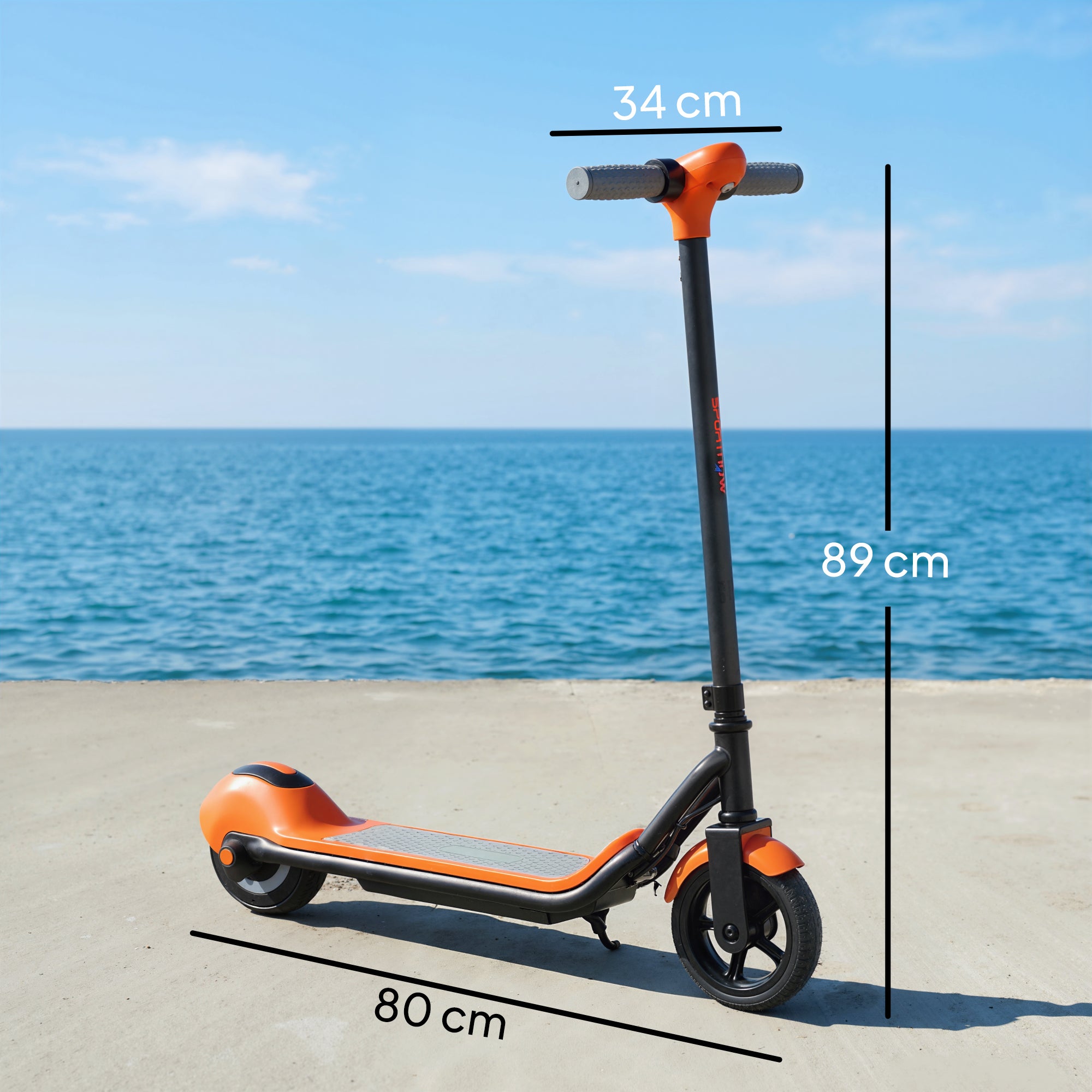 SPORTNOW Kids Electric Scooter with LED Display