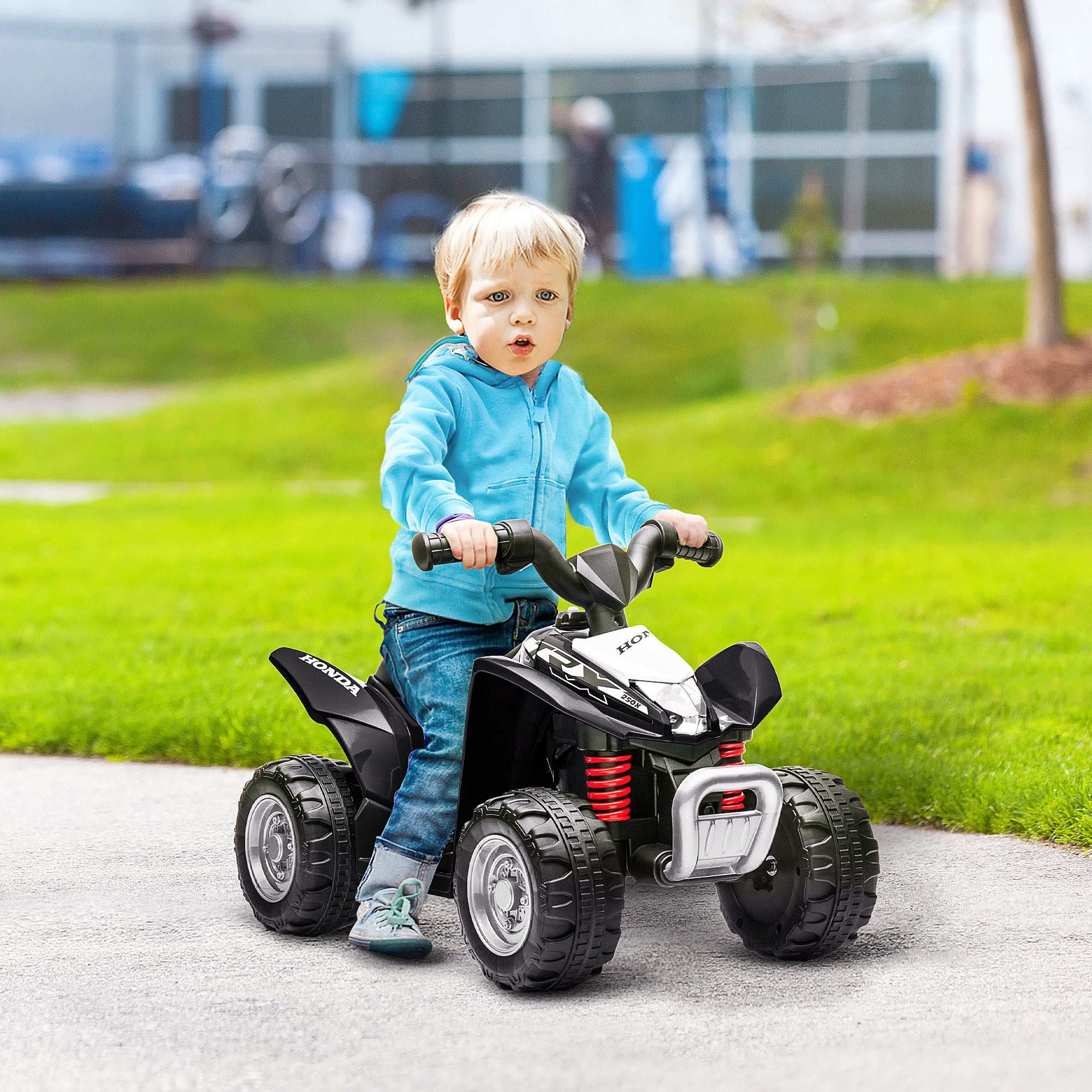 AIYAPLAY Honda 6V Kids Electric Quad Bike