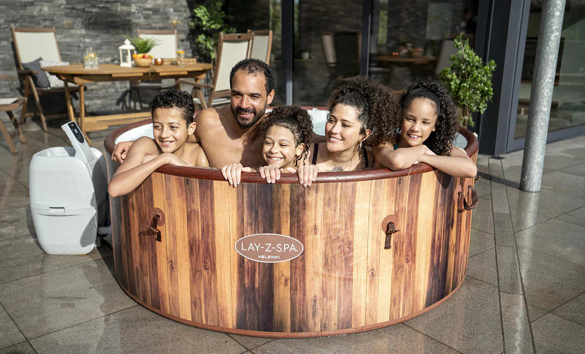 Lay-Z-Spa Helsinki Air Jet Hot Tub 6
