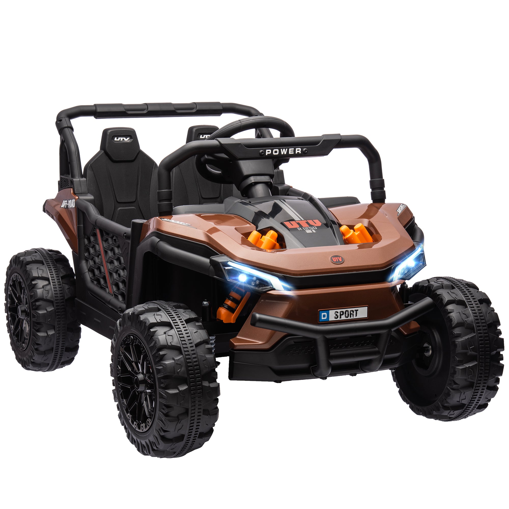 AIYAPLAY 12V Kids Ride-On Truck - Black