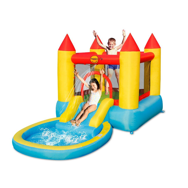 Happy Hop Bouncy Castle with Pool and Slide