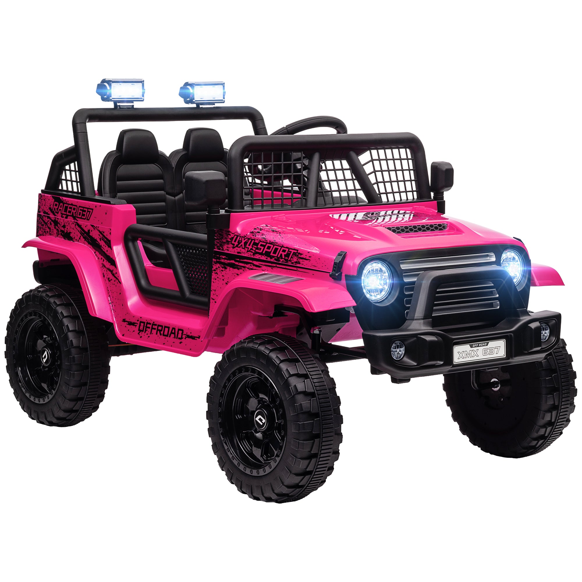 AIYAPLAY 12V Kids Ride-On Truck - Blue