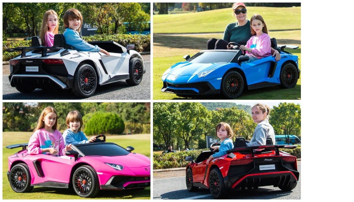2 Seater Lamborghini SVJ 24V XXL Ride on Sports Car Massive Size 31