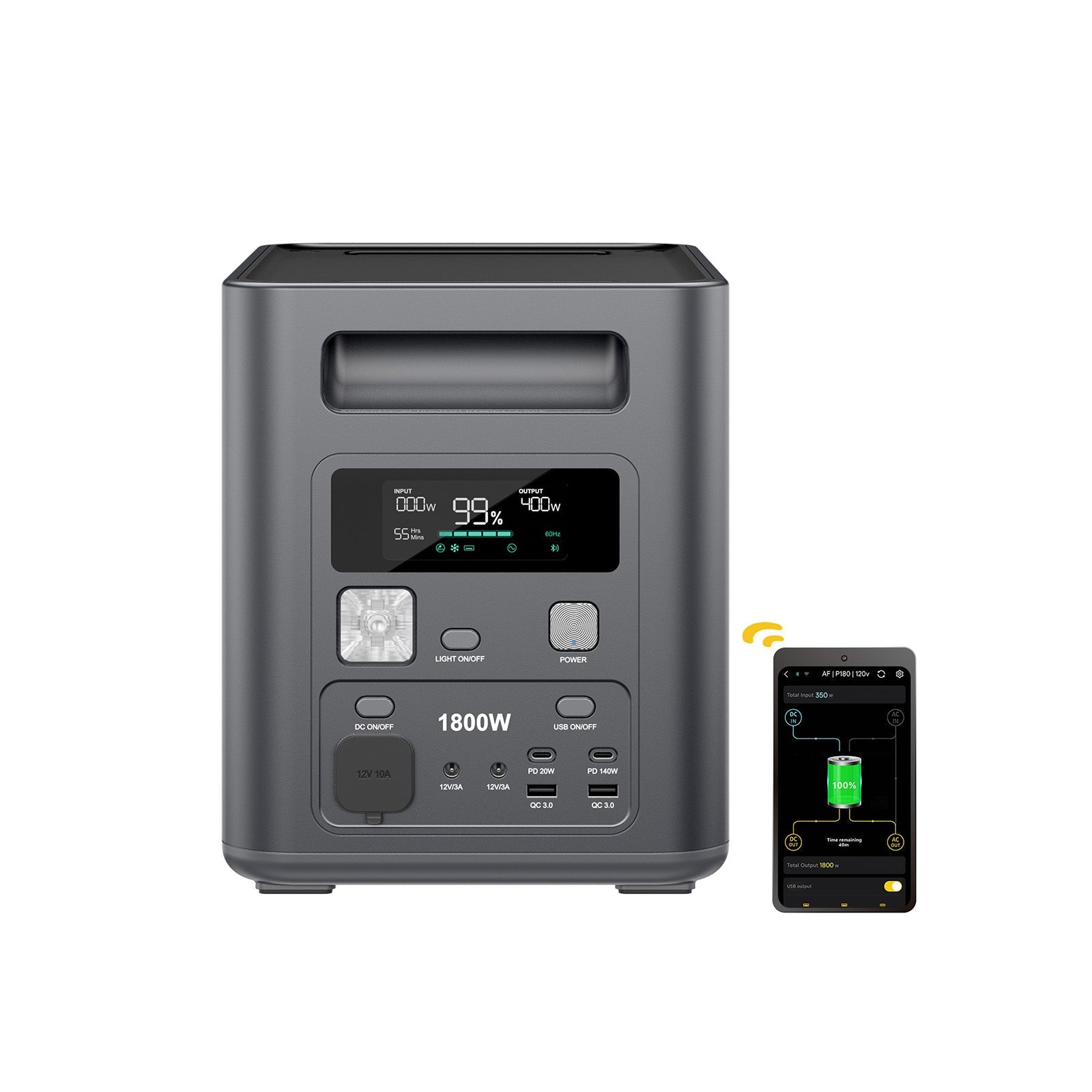 AFERIY Nomad1800 Portable Power Station 1800W 1024Wh product image 2
