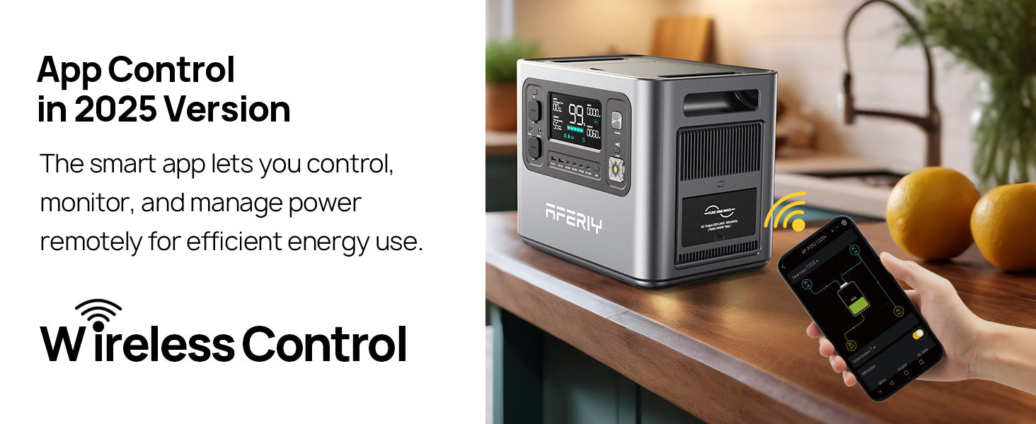 AFERIY P210 Portable Power Station 2400W 2048Wh product image 4