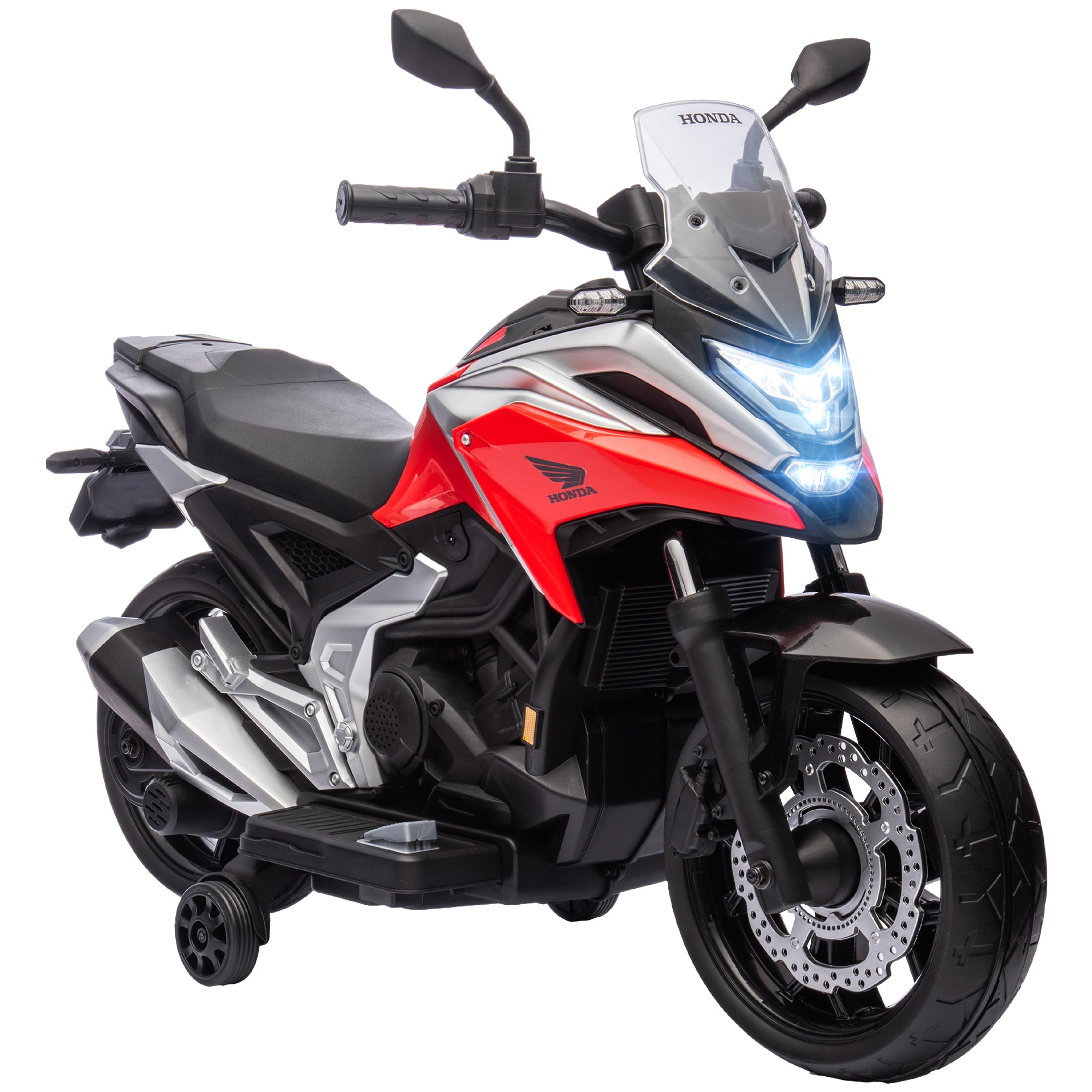 AIYAPLAY Honda 12V Kids Electric Motorbike - Red
