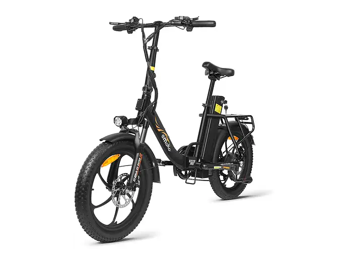 Emoko EC23 electric bike front three-quarter view