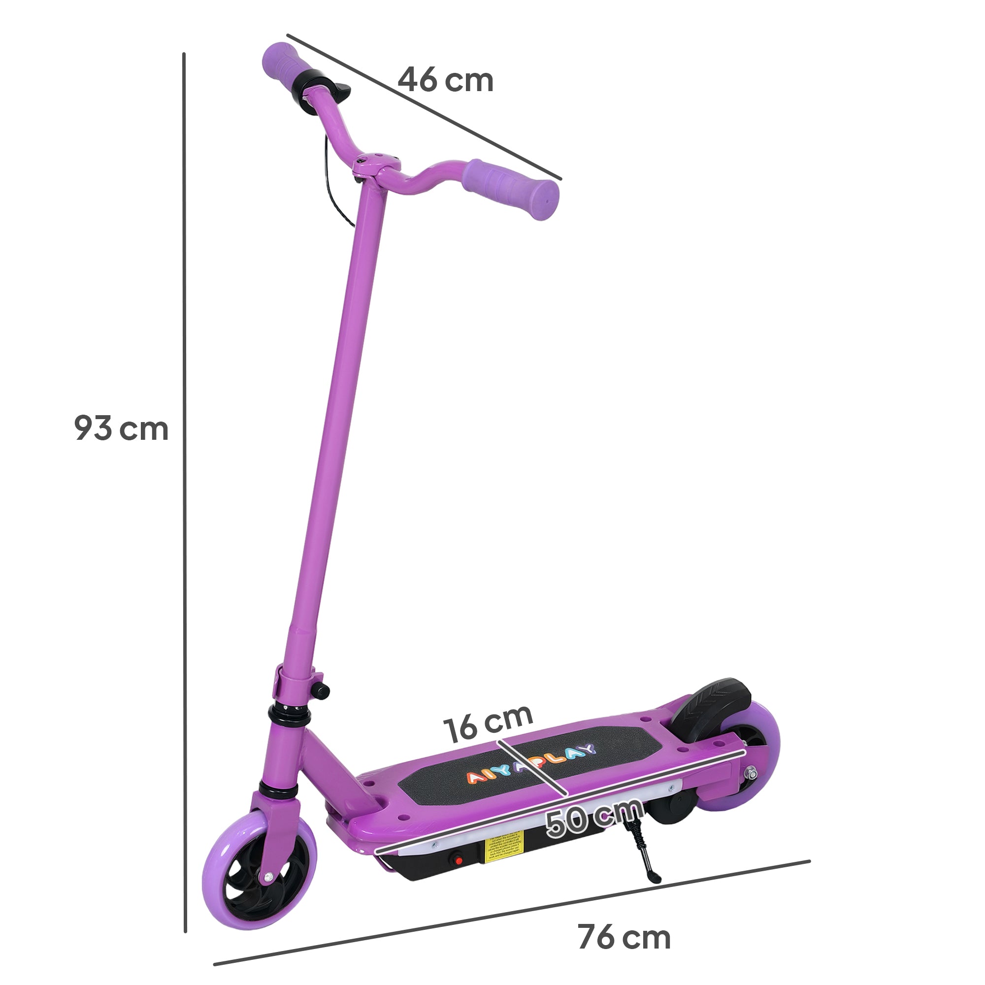 AIYAPLAY Kids Electric Scooter 6-14