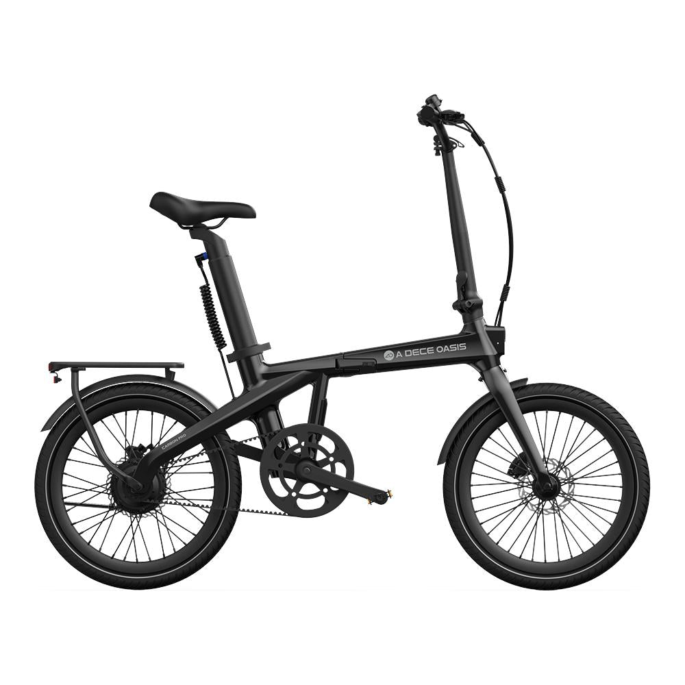 ADO Air Carbon Pro Folding Electric Bike - Iceland Black
