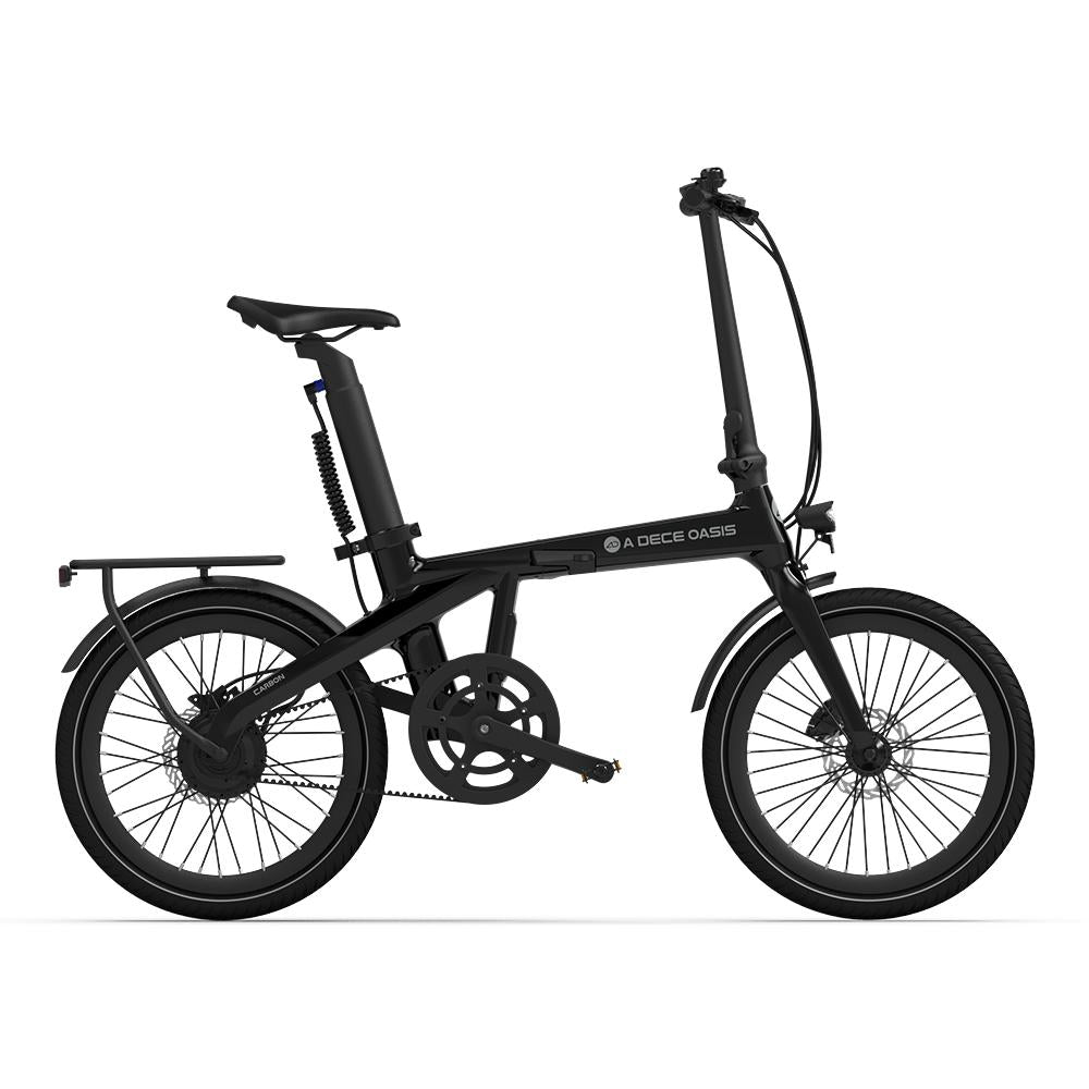 ADO Air Carbon Folding Electric Bike - Black