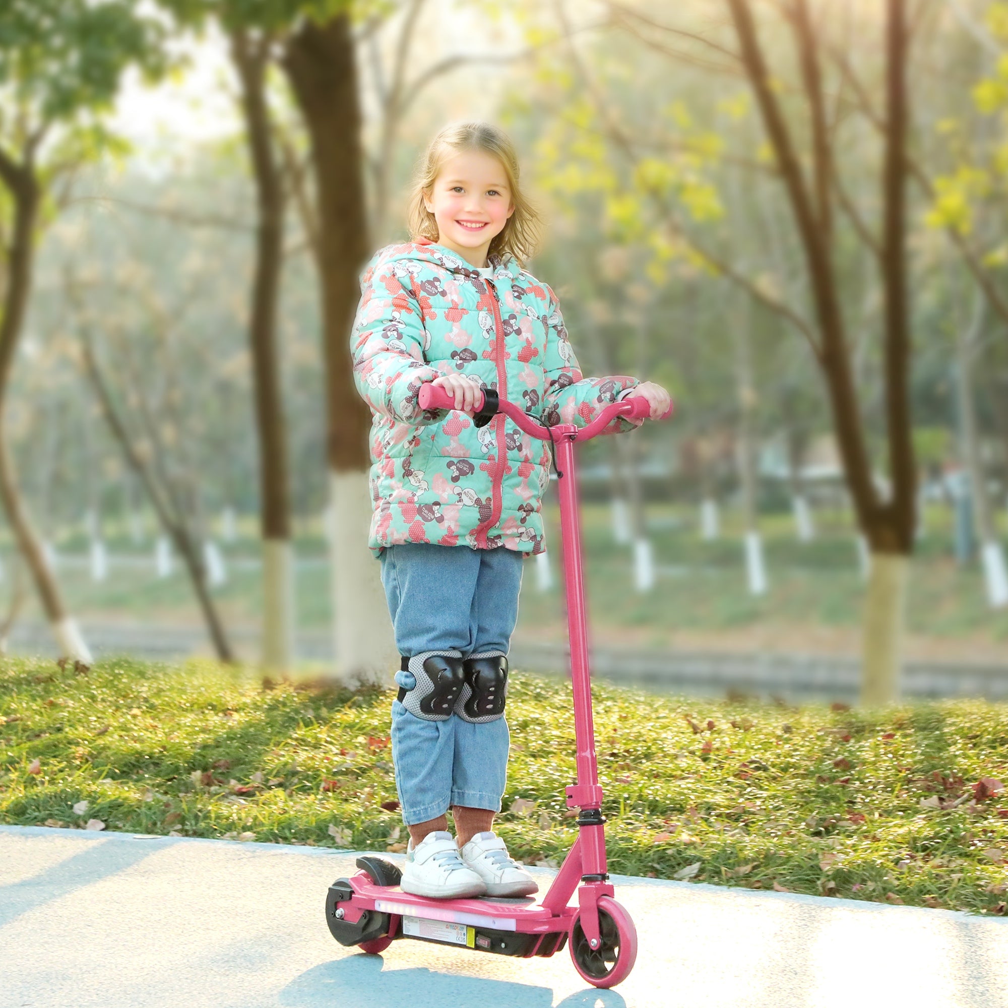 AIYAPLAY Kids Electric Scooter 6-14