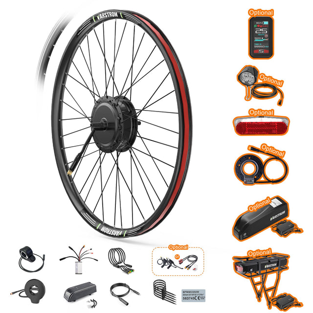 Bafang G020 48V 500W Front Hub Electric Bike Conversion Kit