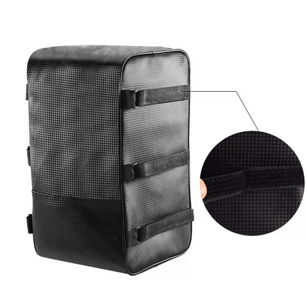 Rear Seat Bike Bag Waterproof Rack Pack with Rain cover 6