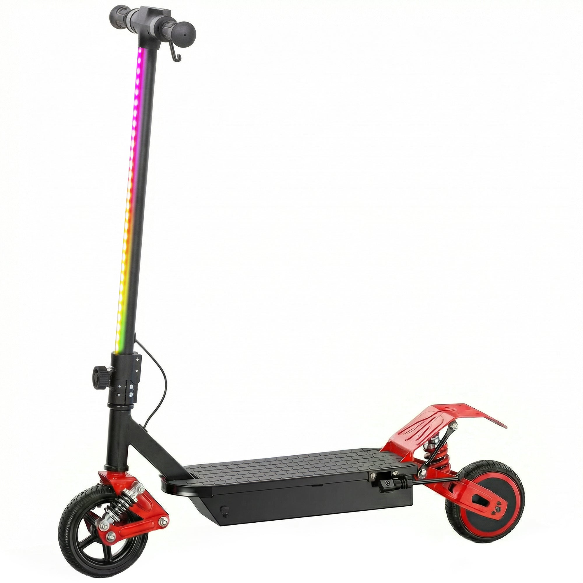 AIYAPLAY Kids Electric Scooter with LCD Display - Red