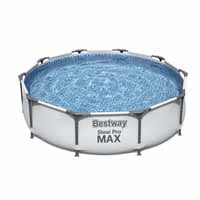 Bestway 10' x 30" Steel Pro Max Frame Pool Set above ground pool