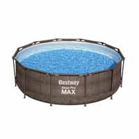 Bestway 12' x 39.5" Steel Pro Deluxe Pool Set above ground pool