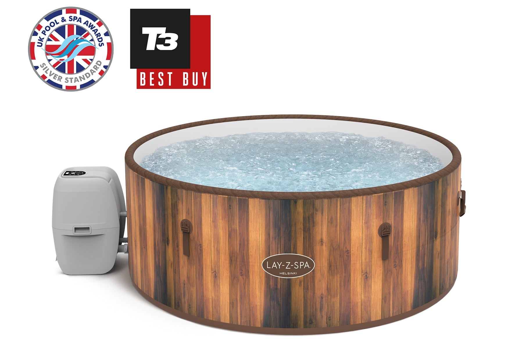 Lay-Z-Spa Helsinki Air Jet Hot Tub - official product image 3