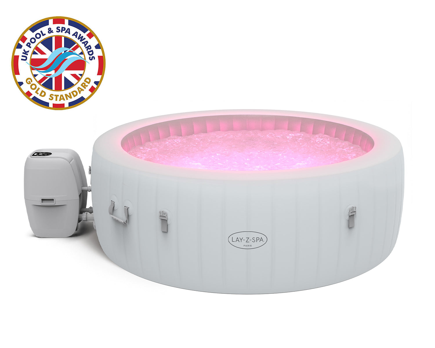 Lay-Z-Spa Paris AirJet Hot Tub - official product image 3