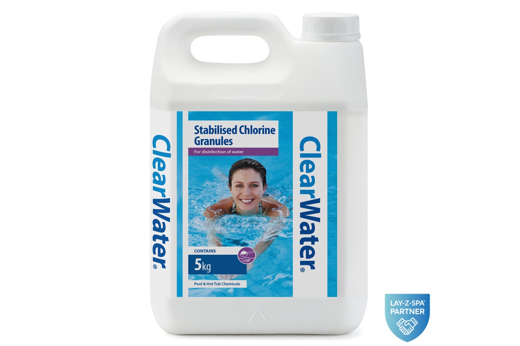 Clearwater 5kg Chlorine Gran - J/C