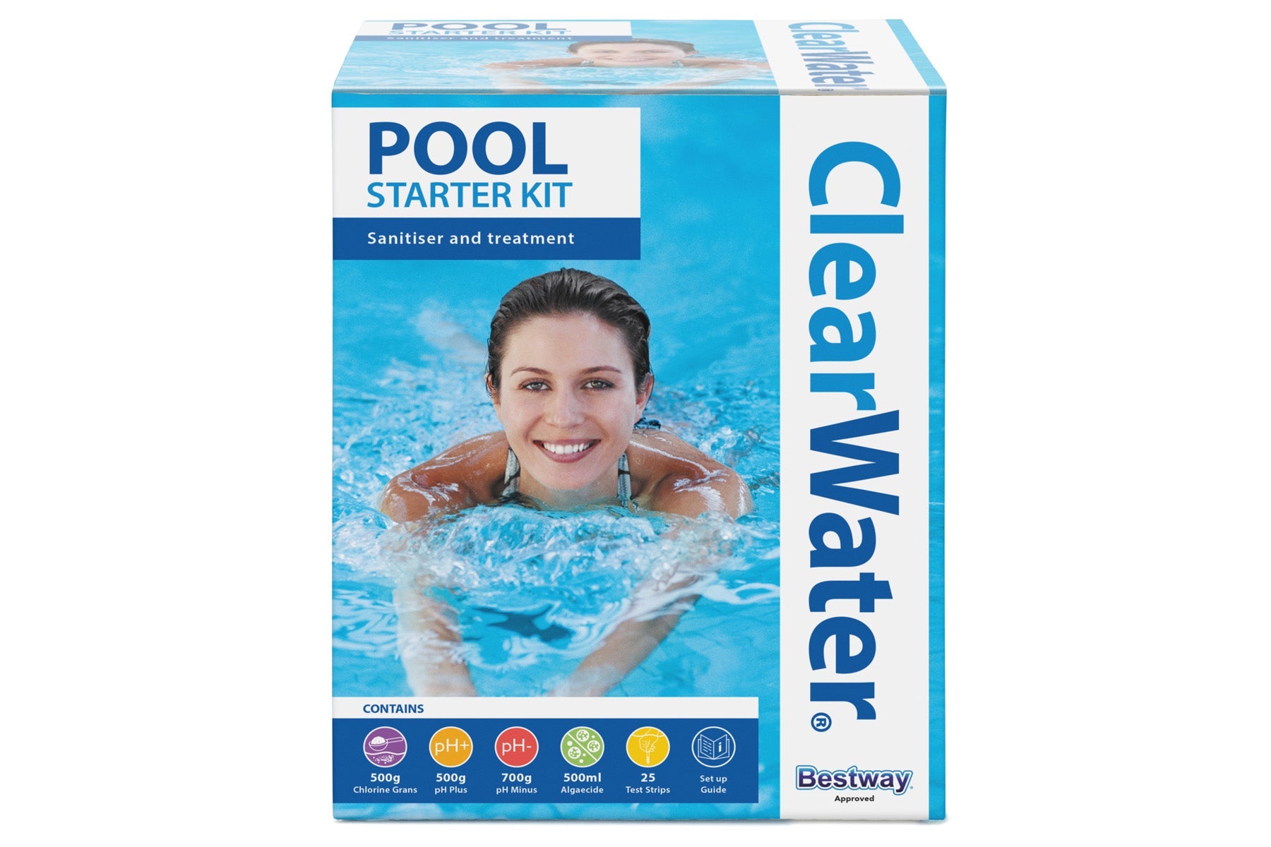 Clearwater Half Size Pool Starter Kit