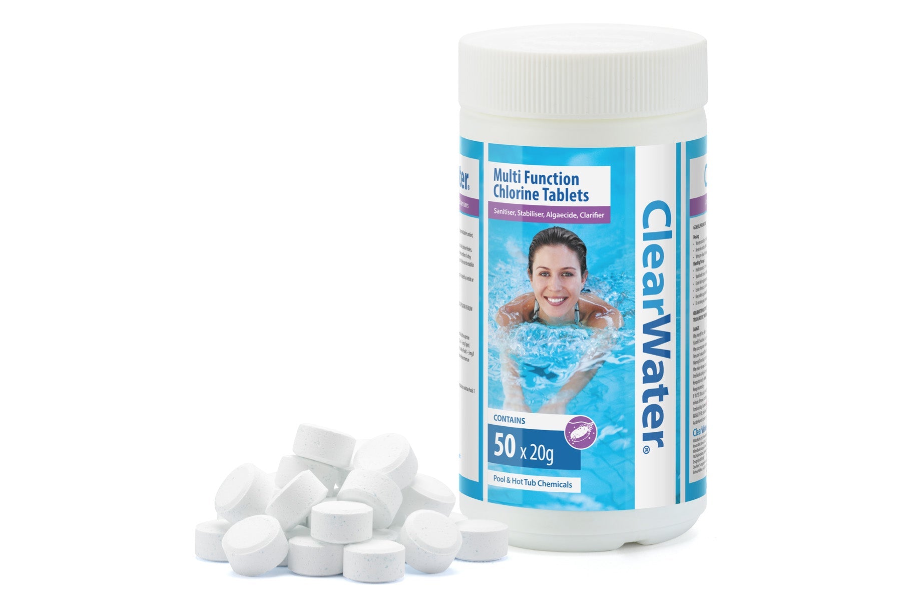 Clearwater 1kg 20g Multifunction Tablets