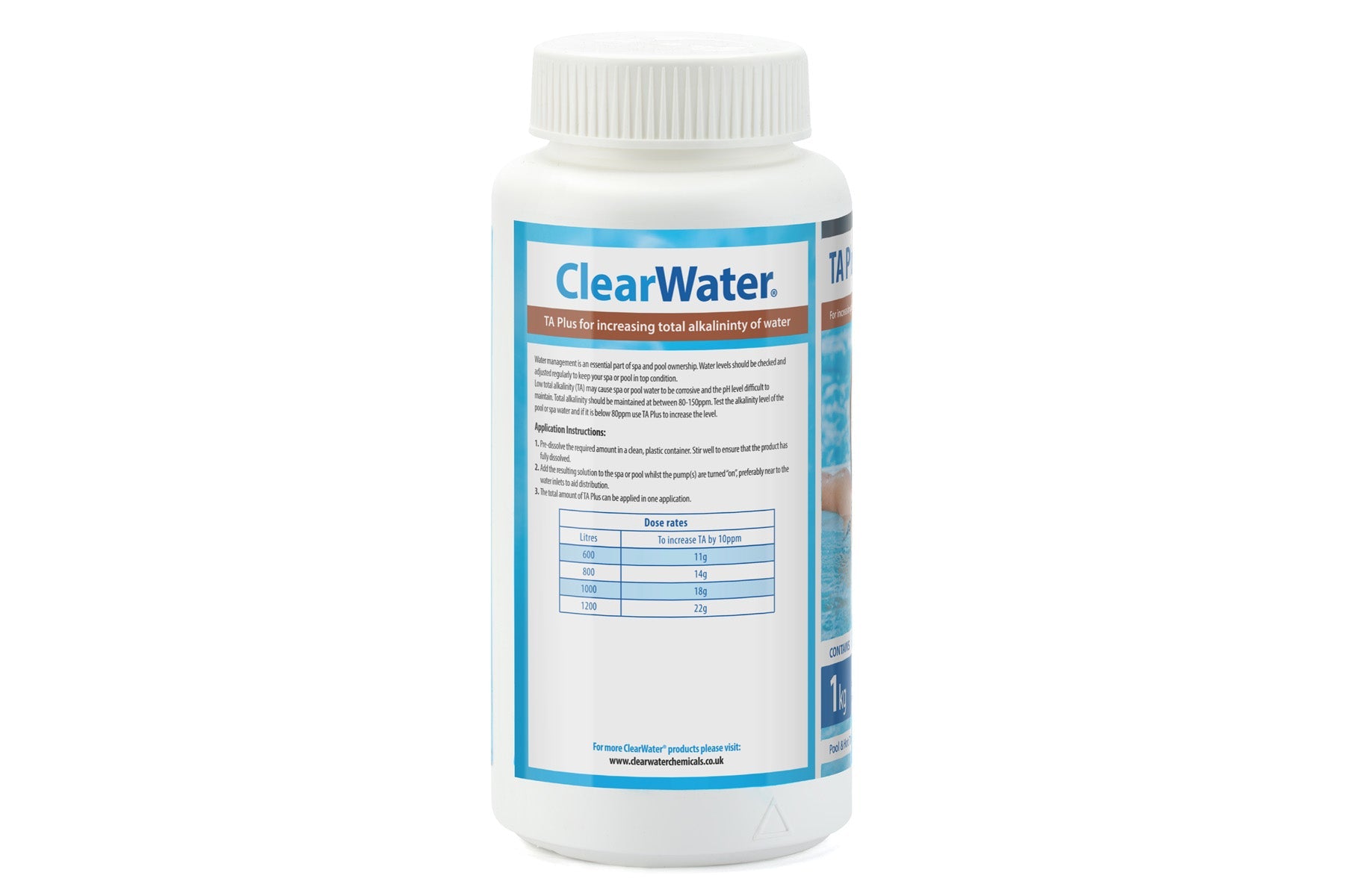 Clearwater 1kg Total Alk +
