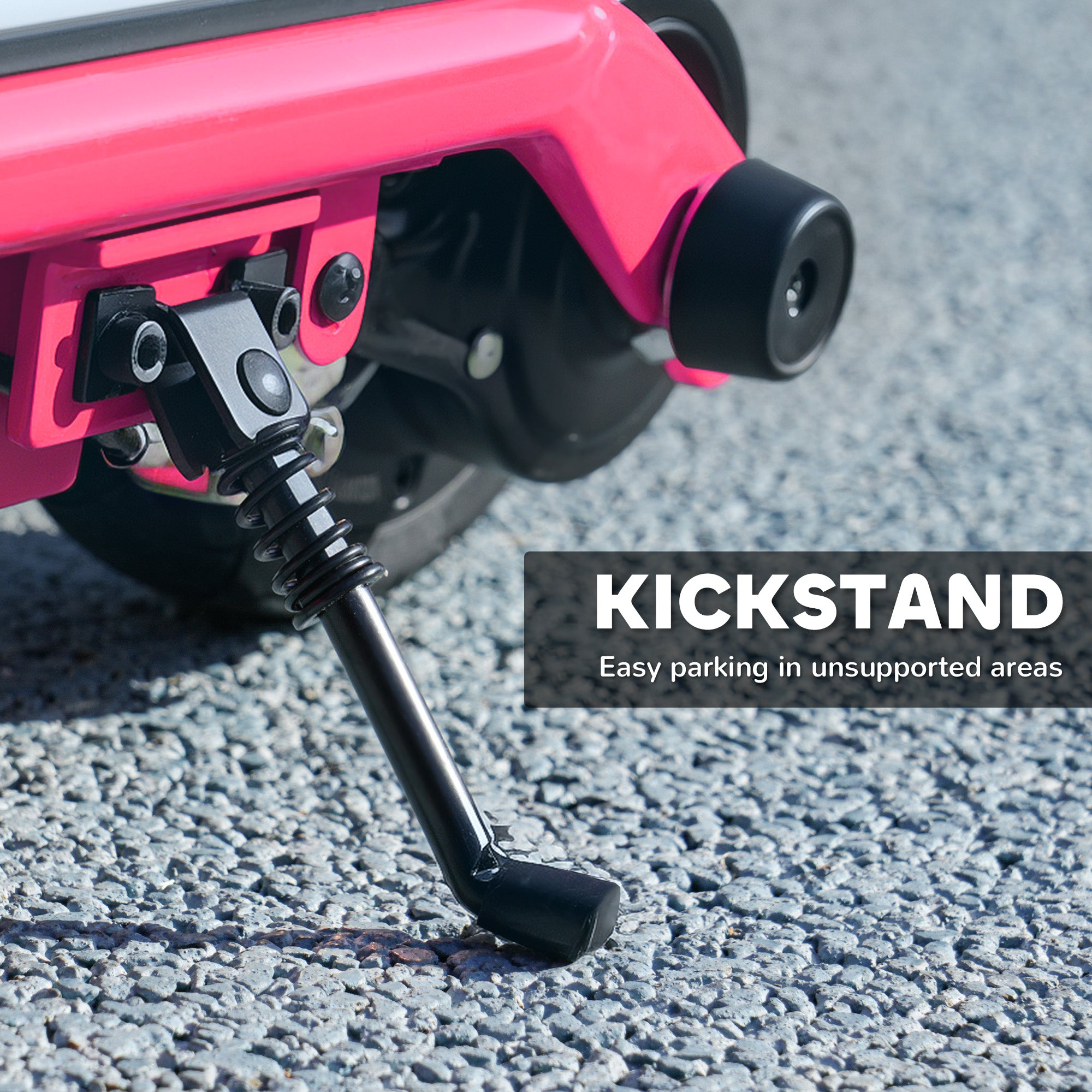 AIYAPLAY Kids Electric Scooter Dual Brakes